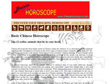 Tablet Screenshot of chinesehoroscop-e.com